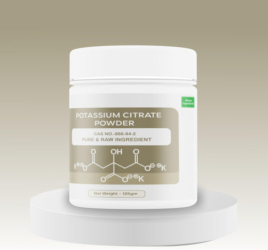 Potassium Citrate Powder by Bioven Ingredients, Non-GMO Supplement, No Preservatives, Essential Mineral, Supports Electrolyte Balance and Normal pH