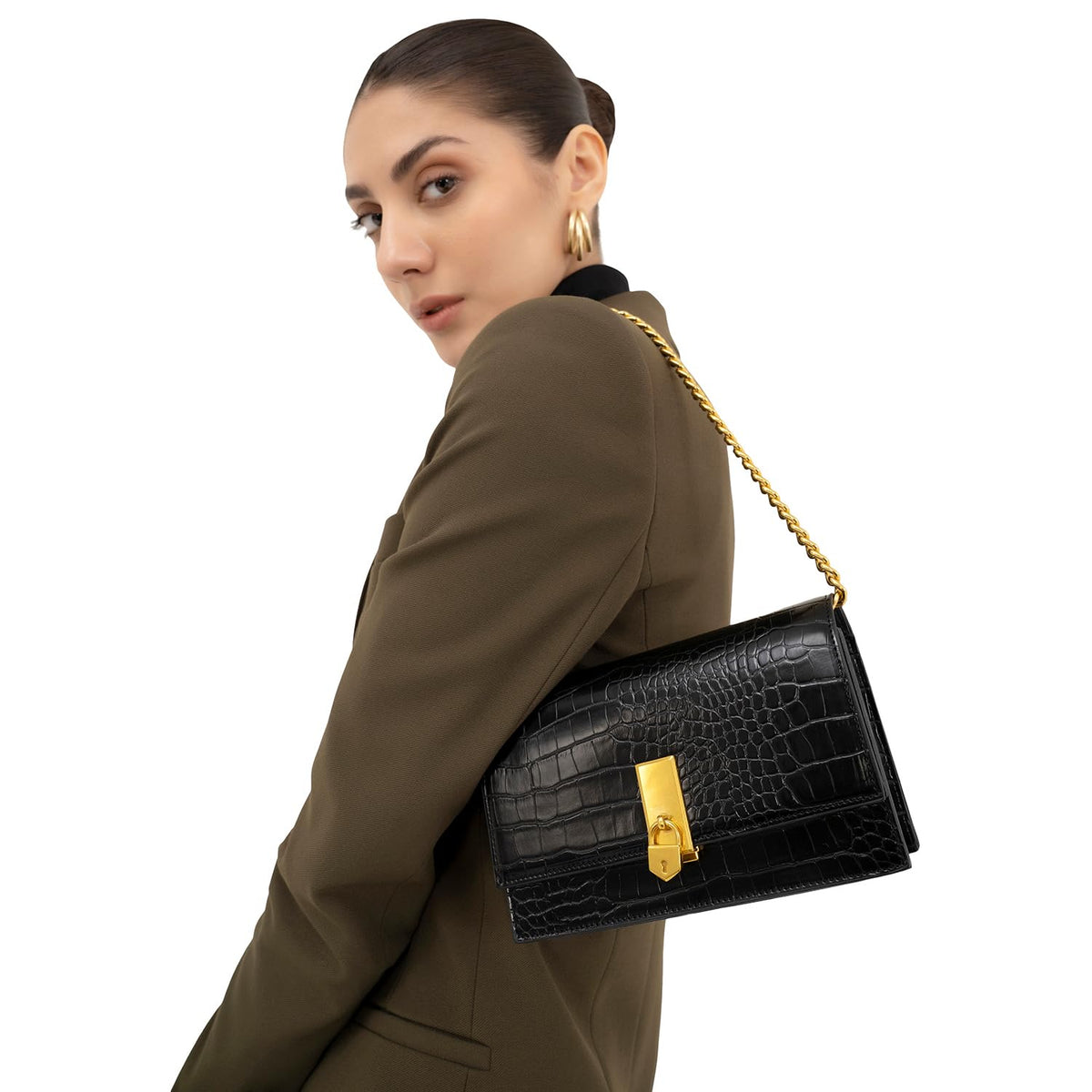 Miraggio Mila Shoulder Hand Bag | Clutch Purse For Women