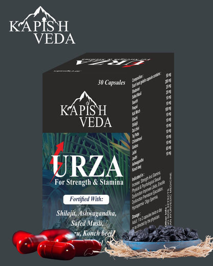KAPISH URZA Capsules Natural Ayurvedic