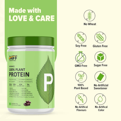 MyFitFuel Advance 100% Plant Protein (4 Plant Proteins, 16 Vitamins & M- image 6
