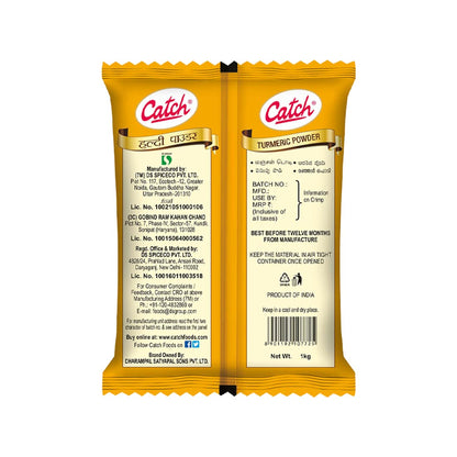 Catch Turmeric Powder Masala/Haldi Powder 1 Kg(1000 GMS)