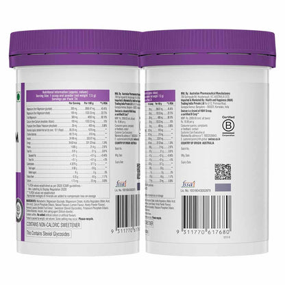Swisse Relax & Calm Powder – Magnesium Glycinate & Citrate + Hops, Inositol & Choline - Supports Relaxation, Muscle Recovery & Healthy Sleep (Lemon & Honey Flavor, 24 Servings)