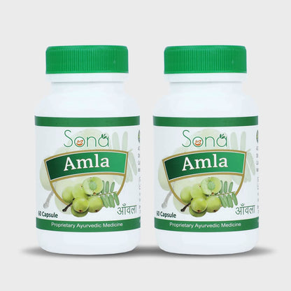 Sona Amla Powder Capsules - 60 Capsules (Pack of 2)