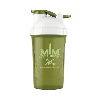 Muscle Military Creatine Monohydrate Powder 100g + Atom Force Shaker | Micronized Creatine for Strength, Power & Workout Performance | Unflavoured