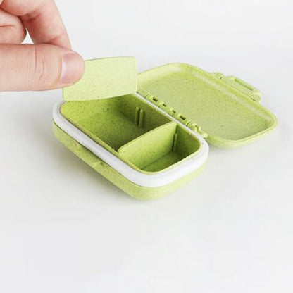BNF®Pill's Box Mini Portable Pills Organizer Case for Fish Oil Supplements Daily Green|Health & Beauty | Health Care | Pill Boxes, Pill Cases|1 Pill Box