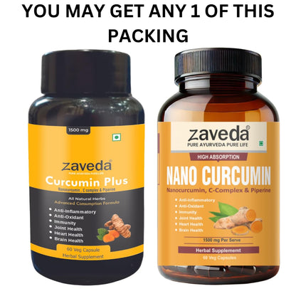 ZAVEDA Nano Curcumin Plus 1500mg | Pure Nano Curcumin with Biopiperine- image 7