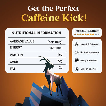 Rage Coffee Butterscotch Delight Flavour - Premium Arabica Instant Coffee (Make Delicious Hot/Cold Coffee) | (Butterscotch Delight, 100g)