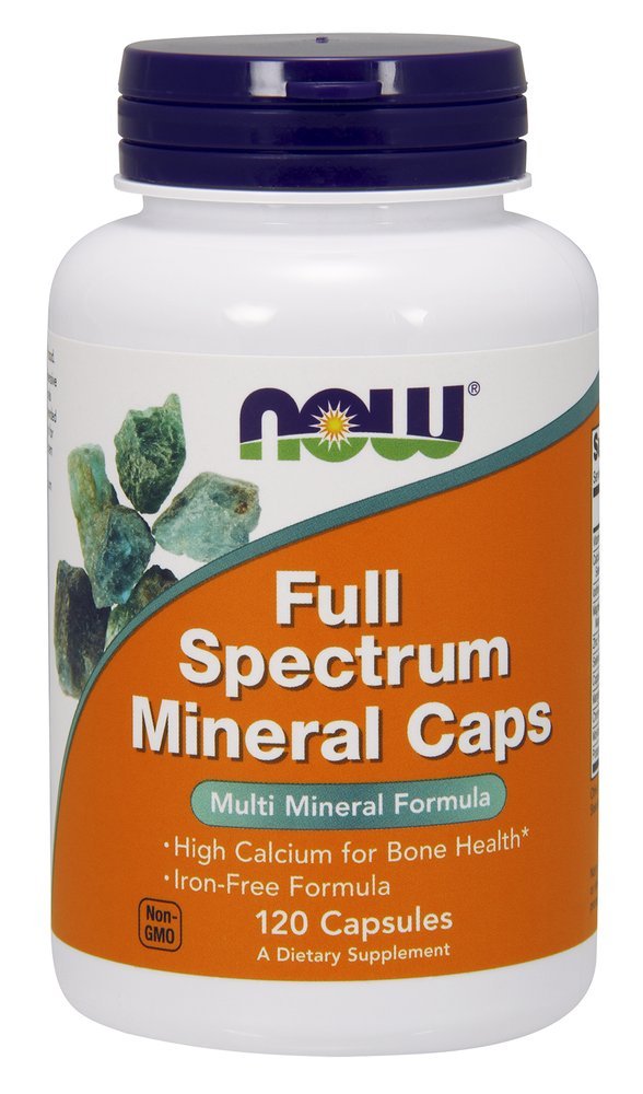 Now Foods FULL SPECTRUM MINERAL CAPS Standard Packaging/120 Caps AD