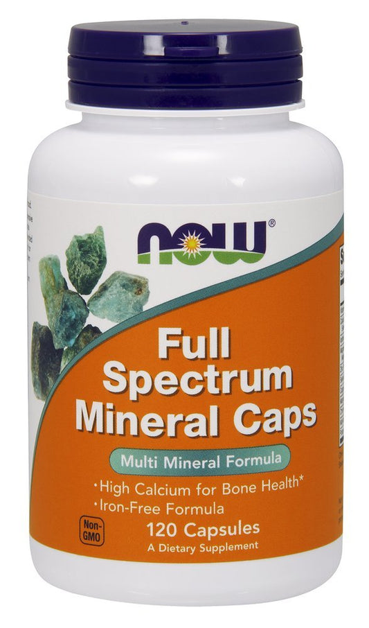 Now Foods FULL SPECTRUM MINERAL CAPS Standard Packaging/120 Caps AD