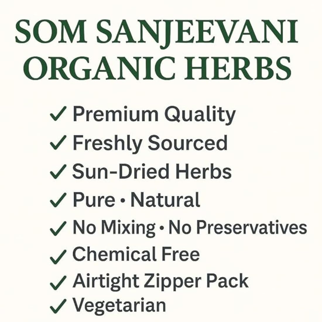 Som Sanjeevani Organic health care combo Powder- Jamun Seeds -Karela -Neem -300g Each 100g-Natural ingredients-No Mixing-Ayurvedic-असली-May