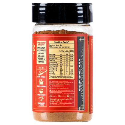 Urban Platter Chinese Five-Spice Powder Shaker Jar, 70g