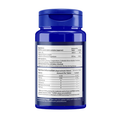 AIWO AMg-D3 Magnesium Glycinate 250 mg + Vitamin D3 600 IU Tablets | Supports Brain, Muscle, Bone & Overall Wellness | Vegetarian Supplement for Men & Women | Daily Use Formula | 30 Tablets