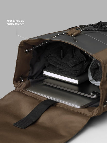 The Souled Store Star Wars: Mandalorian Backpacks | Official Lucasfilm Merchandise | Premium Water-Resistant Laptop Bag with Grogu Graphic | Durable Urban Travel Rucksack for Men & Women