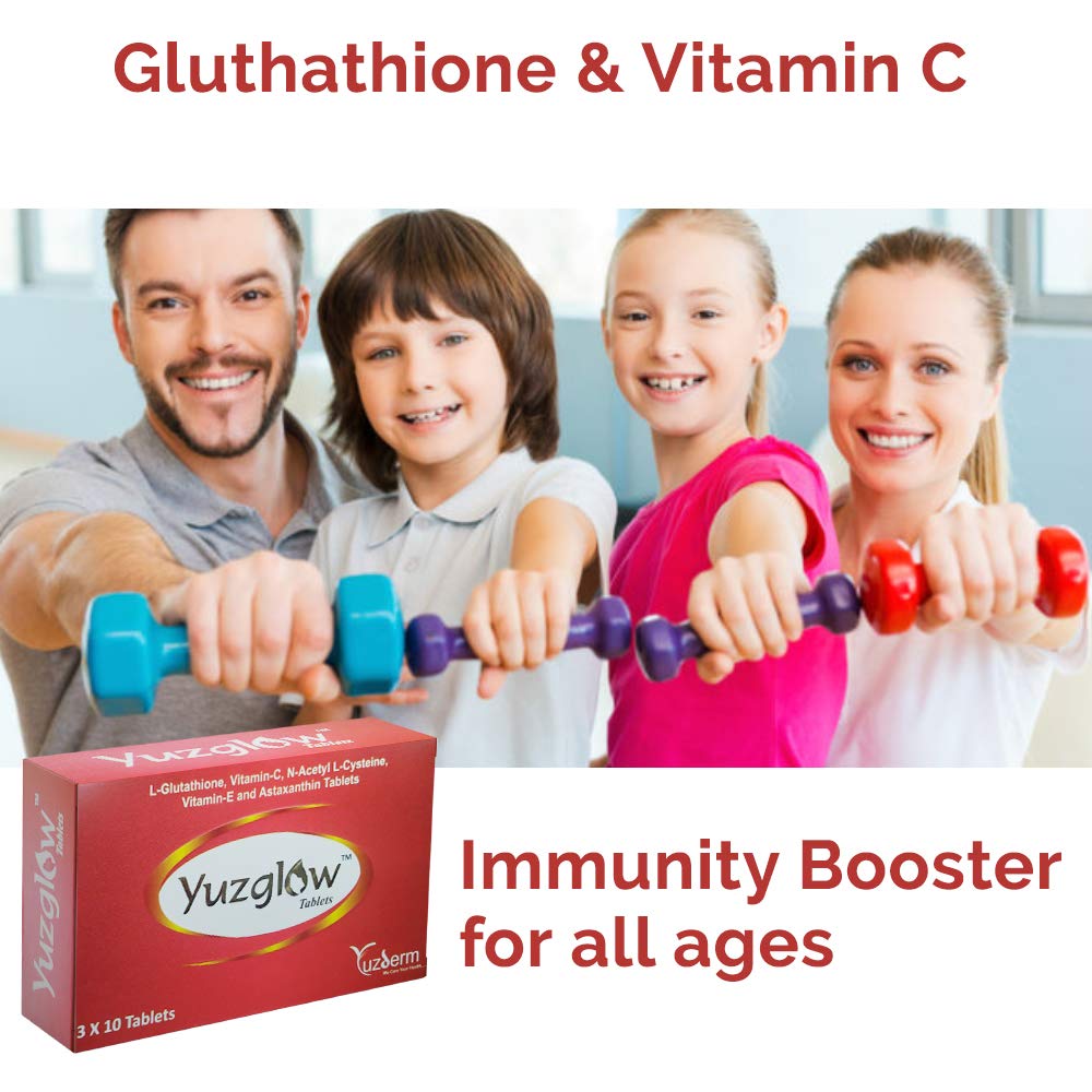 Yuzglow | Glowing Skin | 1000mg L-Gluthathione | Skin Whitening | Fairn- image 6