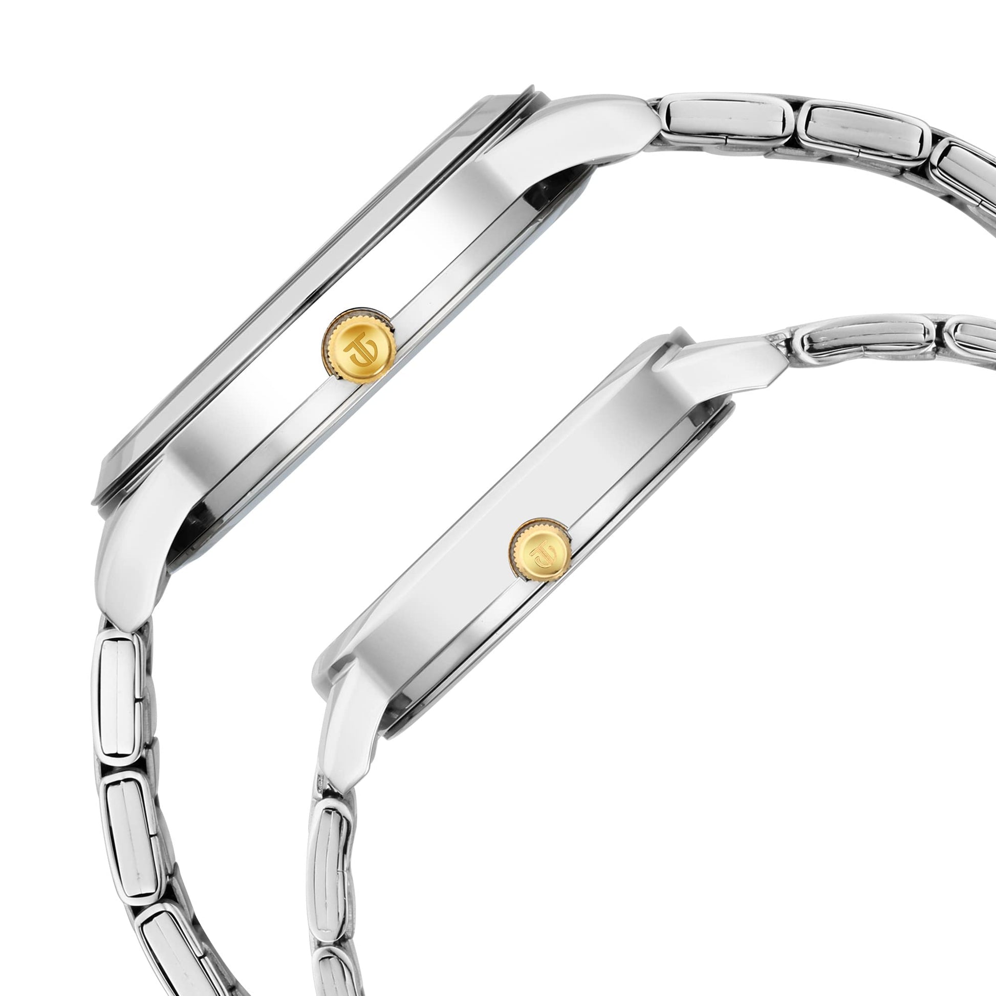 Titan Men Stainless Steel Analog Blue Dial Watch-18062617Bm01, Band Col- image 4