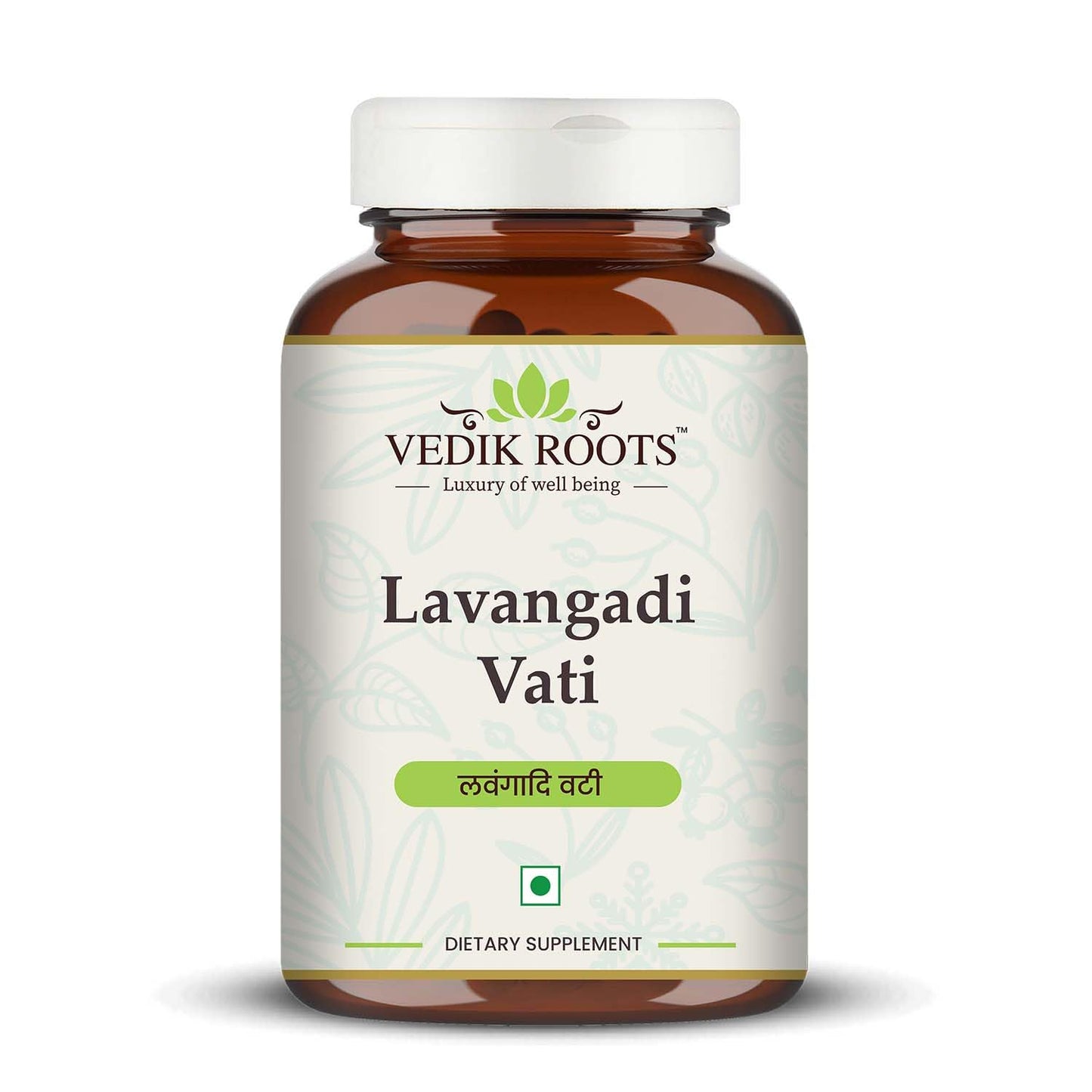 Vedikroots Lavangadi Vati - For Relieving Nasal Congestion | Ayurvedic Supplement For Respiratory Issues | Support Healthy Digestion 120 Tab (Pack-1)
