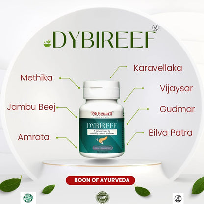 Dybireef capsules | ayurvedic medicine for sugar control | insulin resistance | Helps to reverse diabetes naturally