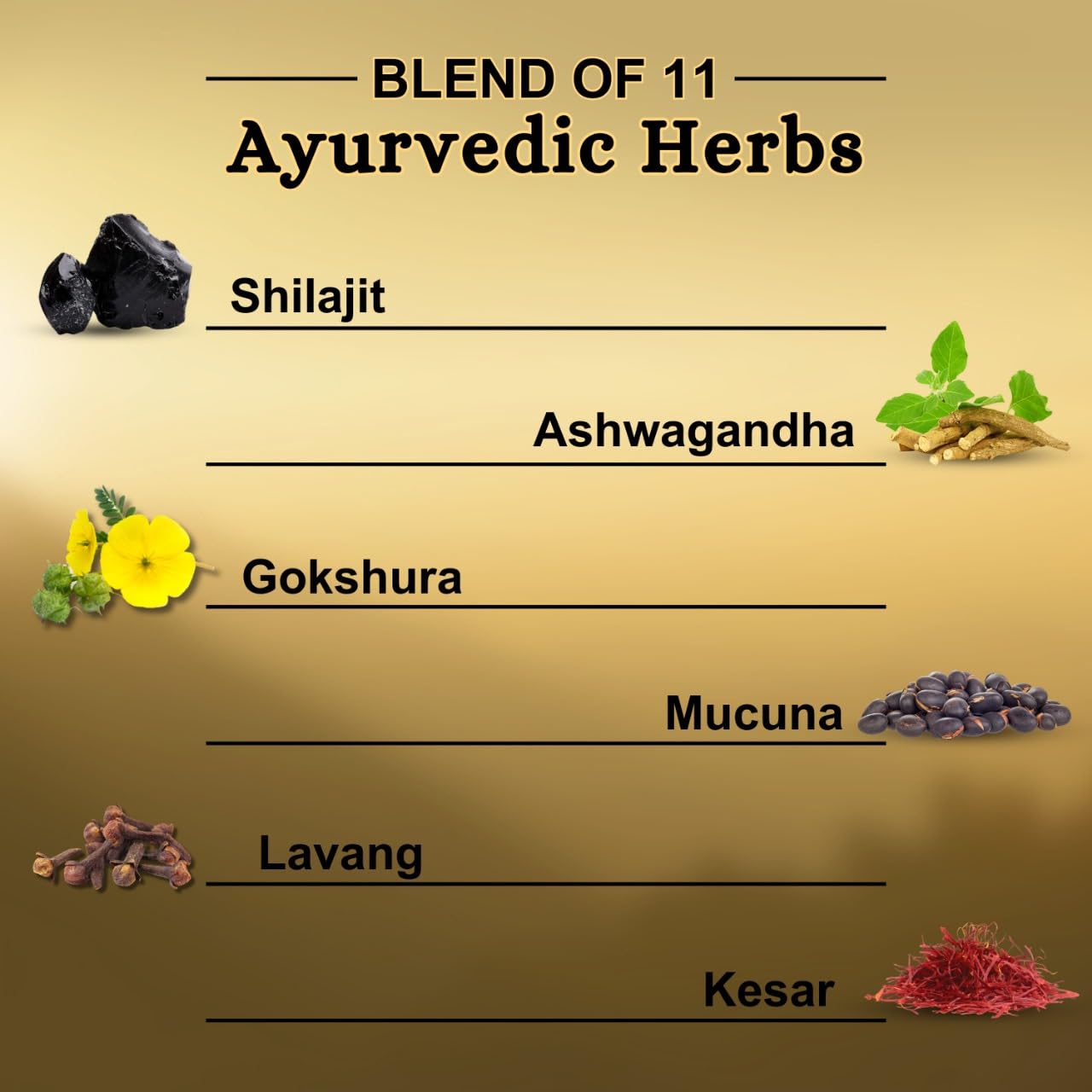 Nutriley Shilajit Gold Capsules for Men with Ashwagandha, Safed Musli (- image 3