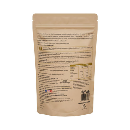 Neuherbs Organic Mulethi Powder | Herbal Supplement | Liquorice | 100g- image 2