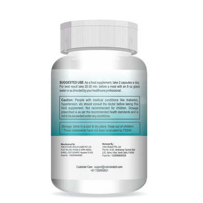 Vokin Biotech Crystalix Complete Eye Health Formula, 60 Capsules