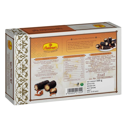 Haldiram's Nagpur Chocolate Roll - Pack Of 1 - 500 Gm