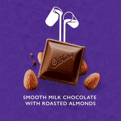 Cadbury Crunchie Dairy Milk, Chunky Golden Honeycomb, Milk Chocolate, Ideal For Gifting, Birthday Gift 180GmÂ…