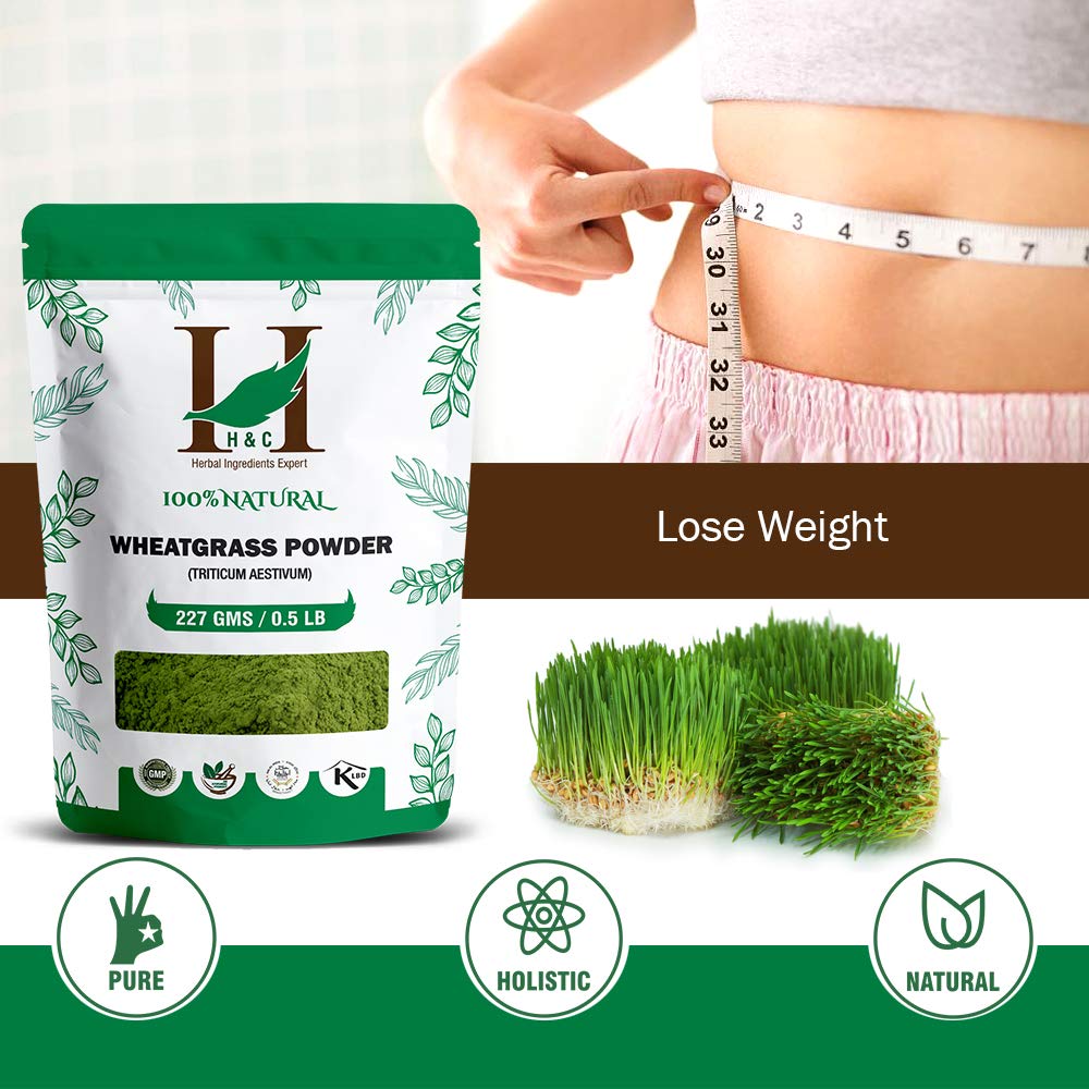 H&C Herbal Ingredients Expert Natural Wheat grass Powder | Ayurvedic Nu- image 6