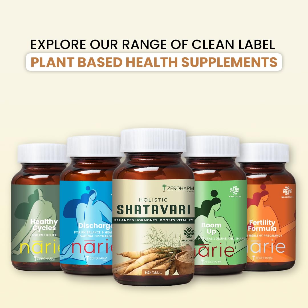 ZEROHARM Holistic Shatavari | Supports Lactation (Breast Milk), Hormona- image 3