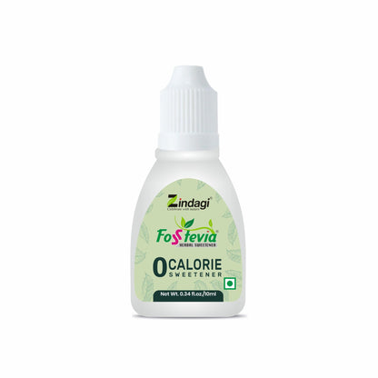 Zindagi Stevia Liquid Drops | Zero Calorie & Sugar Free Sweetener | 200 Servings
