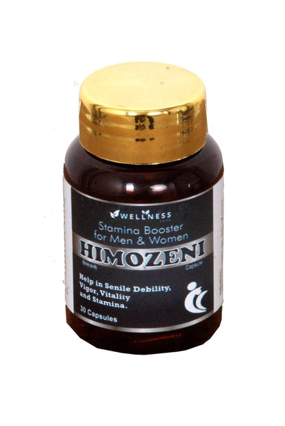 HIMANSHI HEALTH CARE Himozeni Energy Booster Capsules | Ayurvedic Wellness Supplement for Men & Women | Supports Strength, Stamina & Daily Energy | Helps Reduce Weakness & Fatigue | 30 Capsules