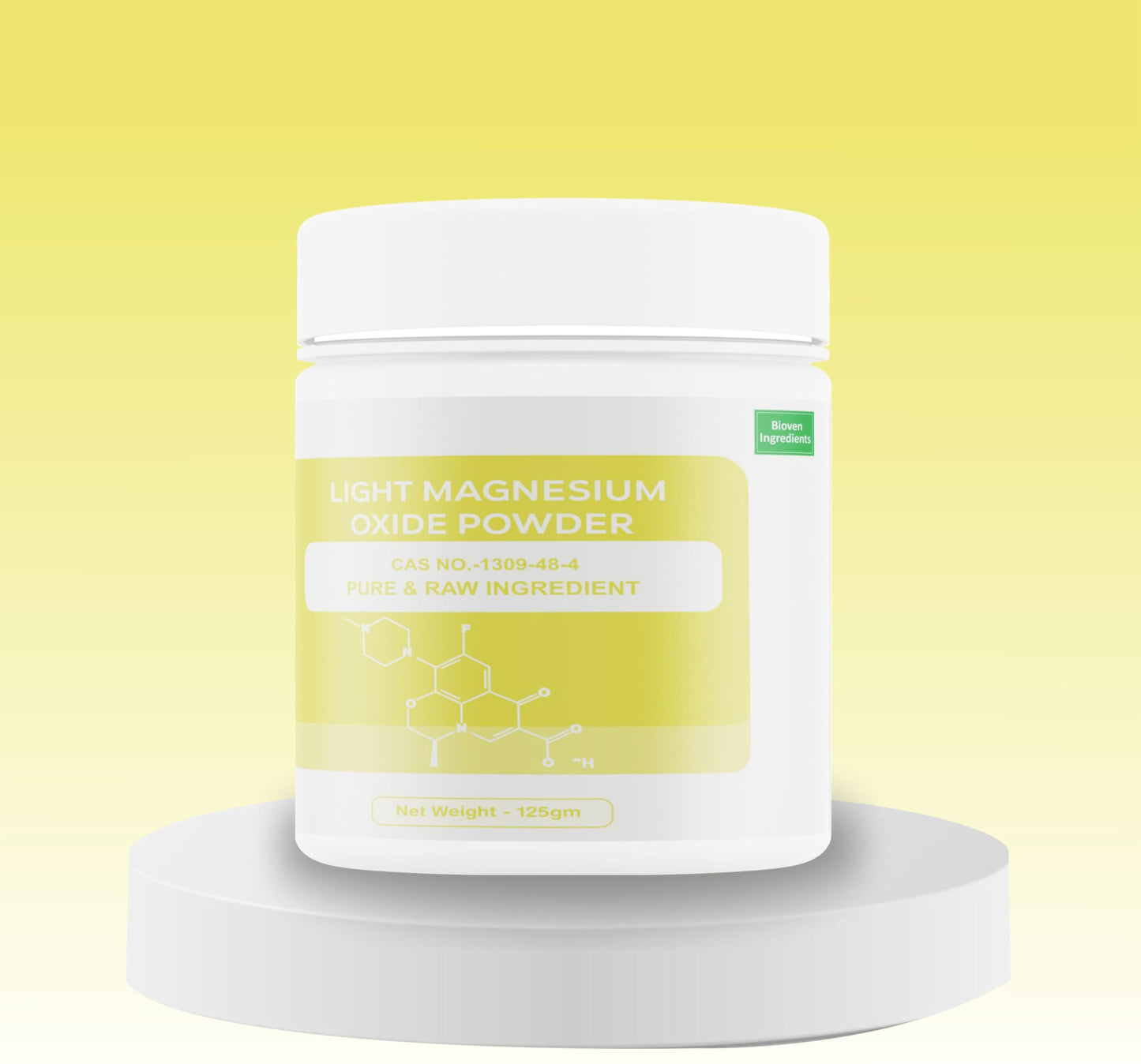 Bioven Ingredients Light Magnesium Oxide (gm, 125)