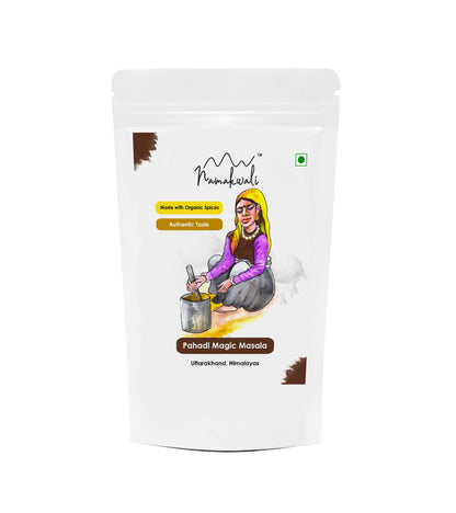 Namakwali Premium Pahadi Magic Mix Masala Hand ground on Ulkhyaari, SharkTank India Product | 100% Organic (100 g (Pack of 1))