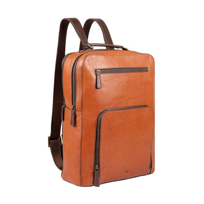 Hidesign Men's Laptop Backpack (Tan), 12 Litres