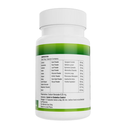 Nveda SMB Capsules for Sugar Management and Balance (60 Capsules)- image 4