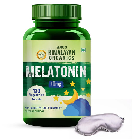 Himalayan Organics Melatonin 10 MG (120 Tablets)