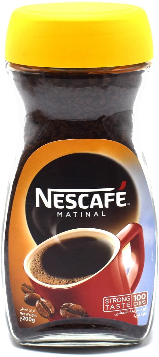 Nescafe Matinal Jiva Instant Coffee - 200 Grams, Ground, Glass Bottle