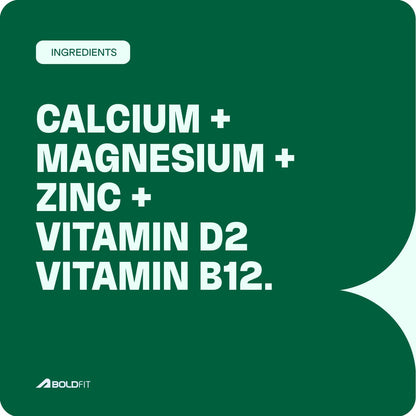 Boldfit Calcium Tablets 1000 mg with Magnesium & Zinc for Women and Men, Calcium Supplement for Bone & Joint Support, 120 Tablets