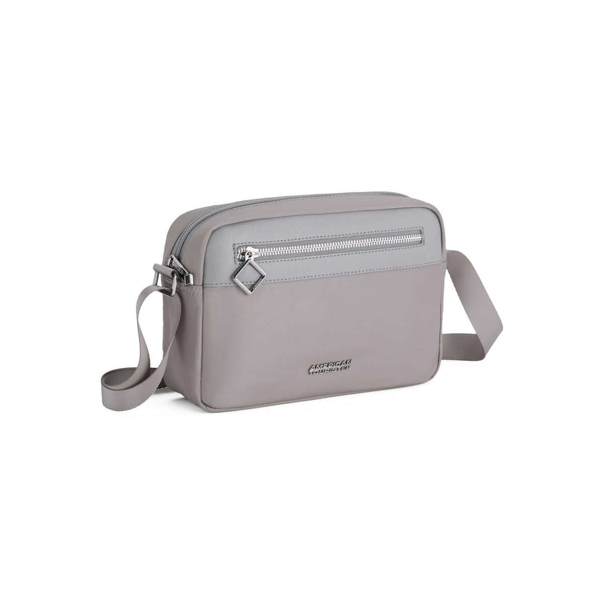 American Tourister Paisley Joy | 3 Ltrs | 1 Compartment | Adjustable Strap | Crossbody Bag | 1 Year International Warranty | Charcoal Grey