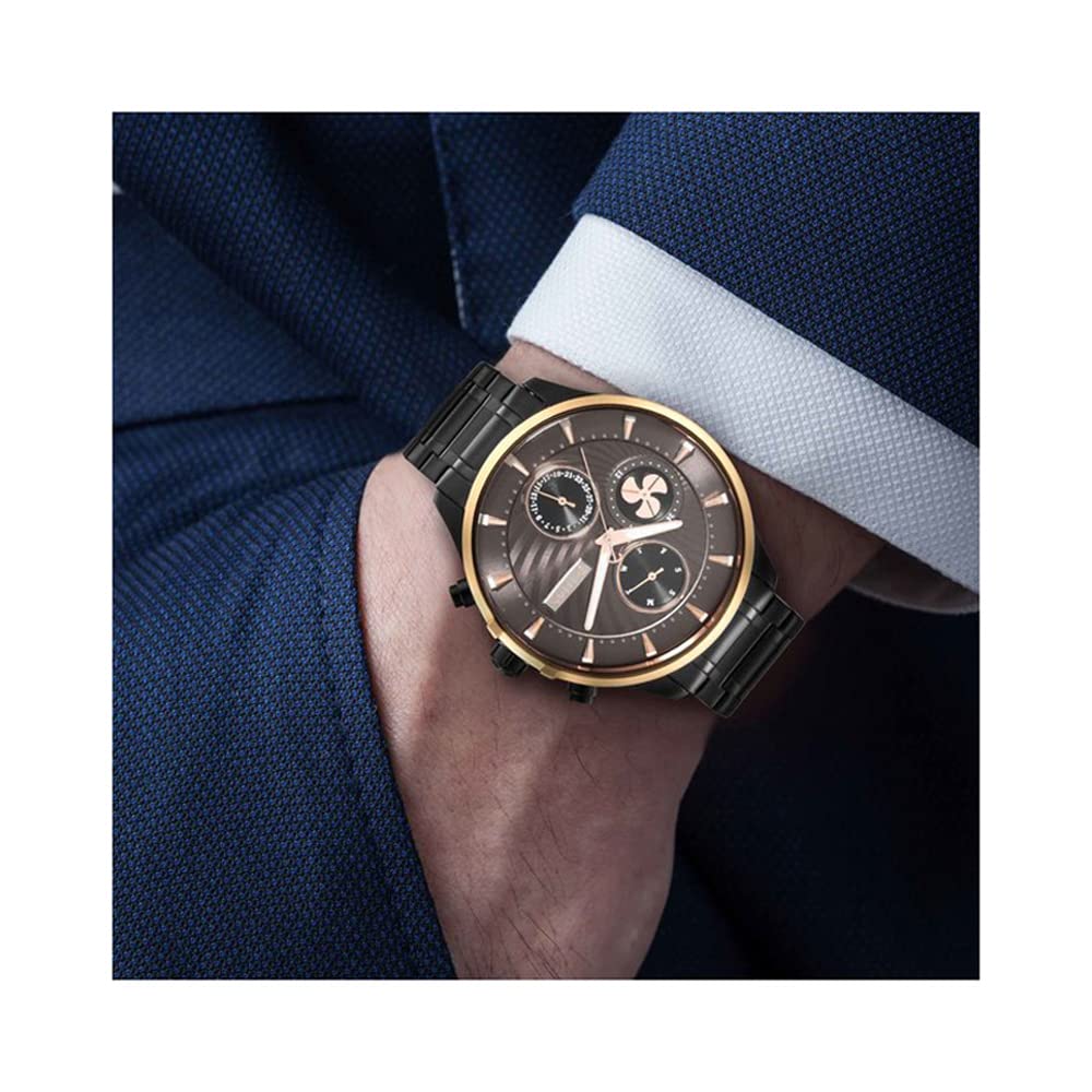 Titan Regalia Maritime Gray Dial Quartz Multifunction Stainless Steel S- image 2