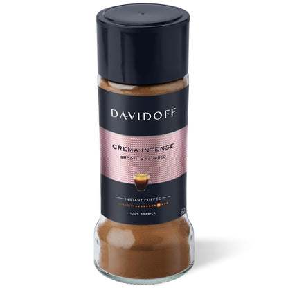 Davidoff Crema Intense Instant Coffee, 100% Arabica, Smooth & Rounded, 90g (From Germany)
