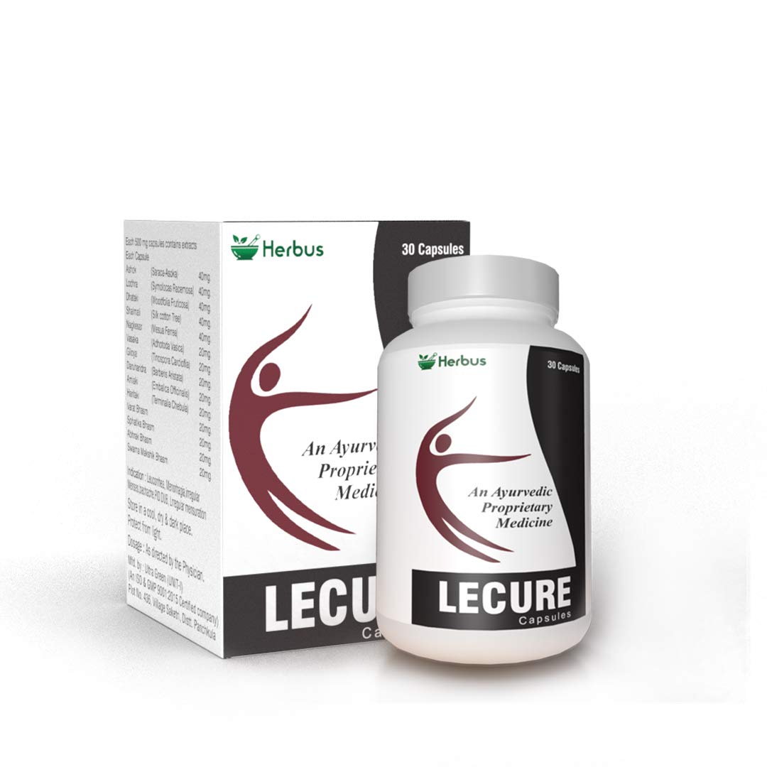Ultra Healthcare Lecure Herbal Ayurvedic Caps For Women Wellness | 30 Caps