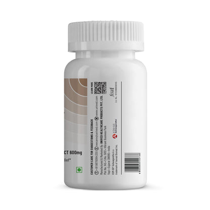 Unived KSM-66 Ashwagandha | 600mg Vegan Full Spectrum Root Extract Standardized to 5% Withanolides | for Stress, Anxiety, Endurance, & Strength (30 Vegan Caps)