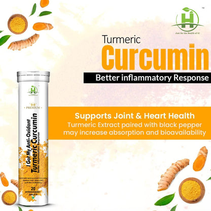 Healthy Nutrition - Just for the Health of it Curcumin Support Bone & J- image 4