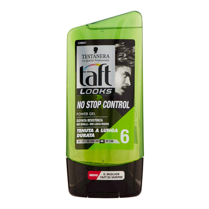 Schwarzkopf Taft Marathon Hair Gel, 72-hour hold in all weather conditions with no stickiness