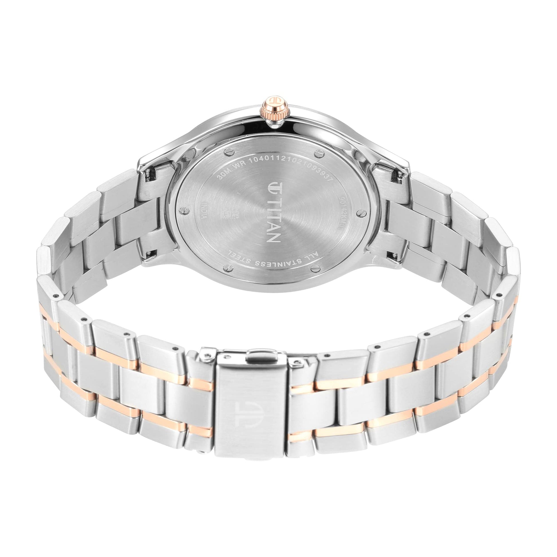 Titan Classique Slimline Silver Dial Analog with Date Stainless Steel S- image 5