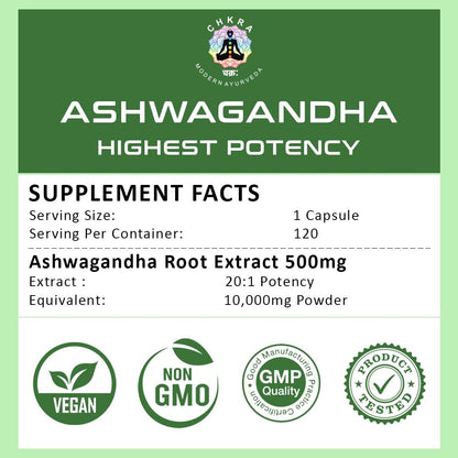 MUFASA Organic Ashwagandha 1000 mg - 90 Vegan Capsules - Pure Organic Ashwagandha Powder and Root Extract Capsules - Stress Relief, Mood Enhancer