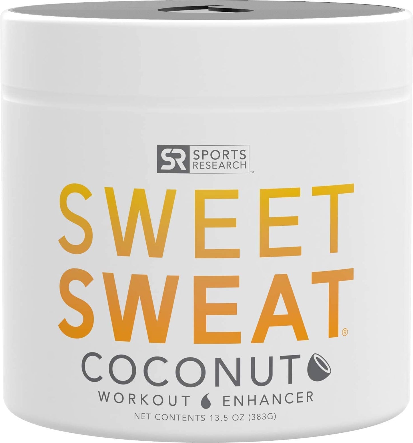 Sports Research, Sweet Sweat Workout Enhancer, Coconut, 13.5 oz (383 g) SRE-01005