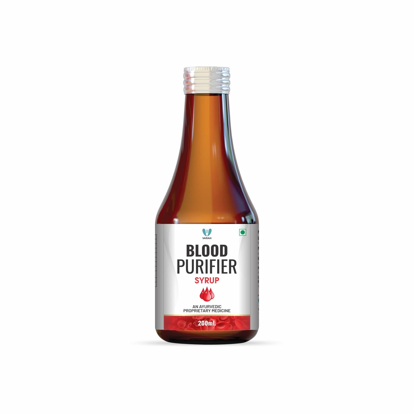 Varah Healthcare Blood Purifier Syrup 200ml | Herbal Ayurvedic Syrup with Natural Ingredients | Support Detox, Promotes Cleansing and Skin Purity | Traditional Herbal Tonic for Daily Wellness