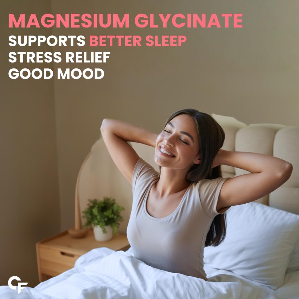 Carbamide Forte Magnesium Supplement with 5X Strength, formulated with Magnesium Glycinate & Citrate and a Triple Mineral Complex | 2000 mg per Serving | 120 Tablets