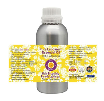 Deve Herbes Pure Labdanum Essential Oil (Cistus ladaniferus) Natural Th- image 6